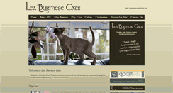 Desktop Screenshot of leaburmesecats.com